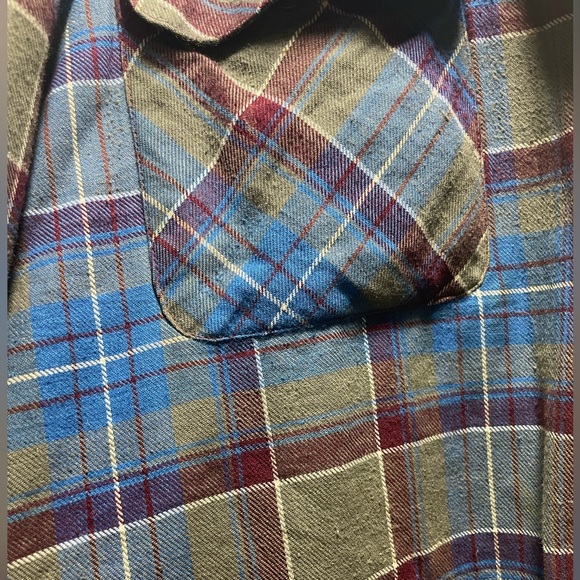 Oversized flannel front button up - Picture 12 of 13